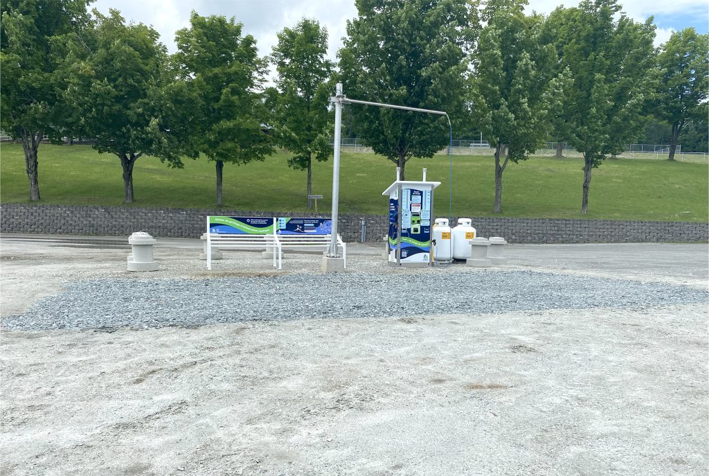 Station de lavage pour embarcations nautiques dans la municipalité de Saint-Ferdinand